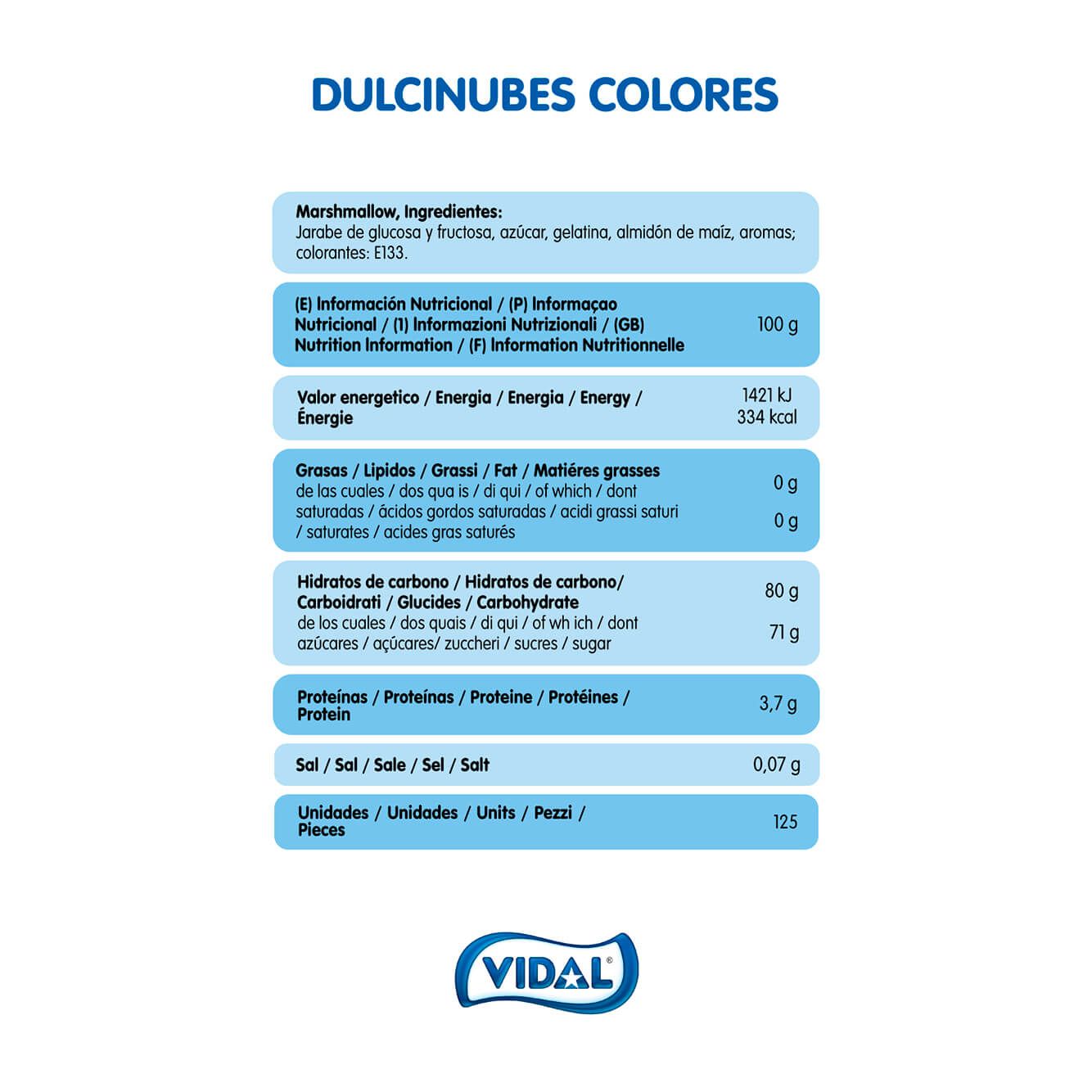 NUBES COLORES VARIADOS BOLSA 837,5G