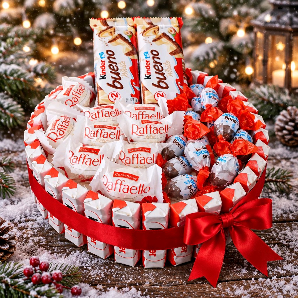 TARTA KINDER Y RAFFAELLO