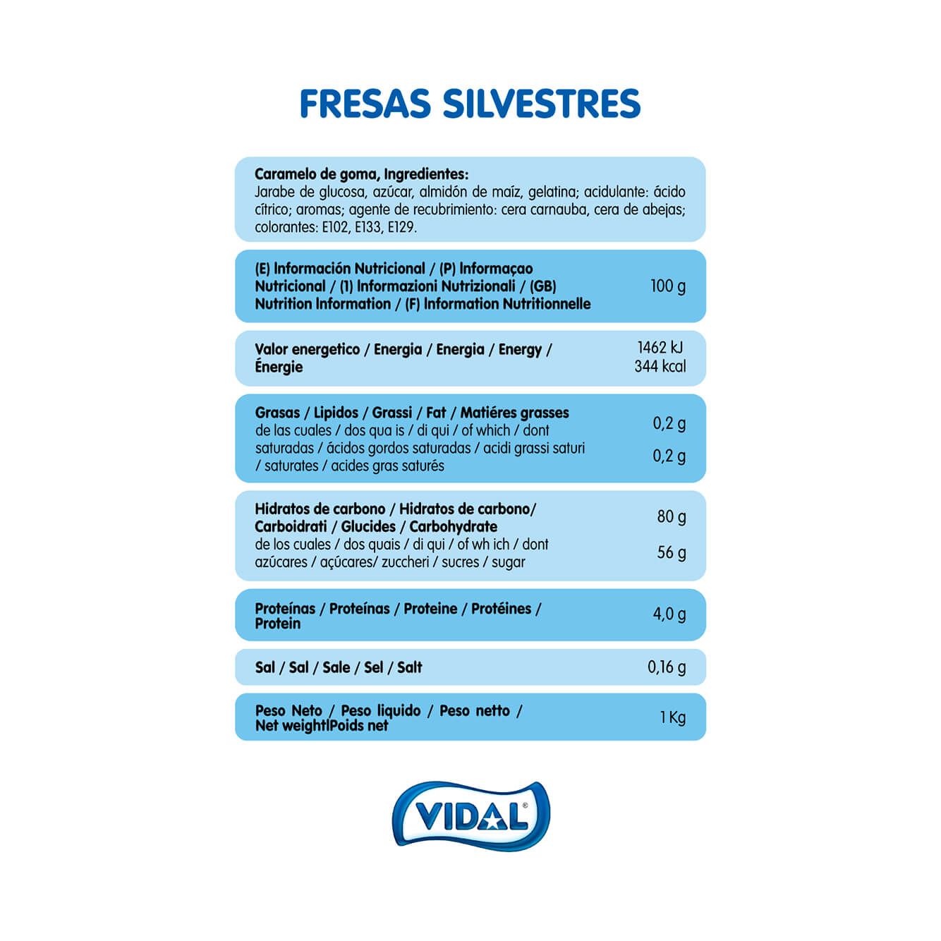 FRESA SILVESTRE PICA 1KG