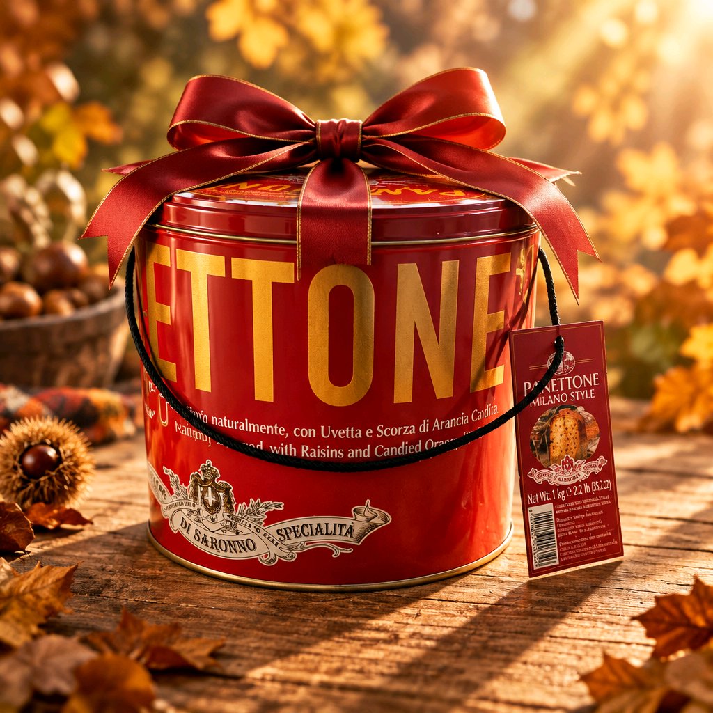 PANETTONE ITALIANO CLÁSICO 1KG